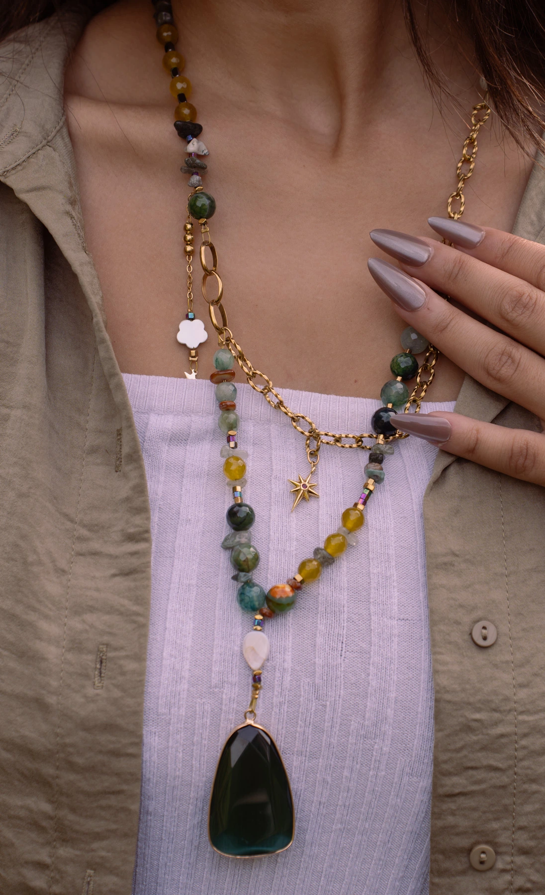 Sprout Necklace