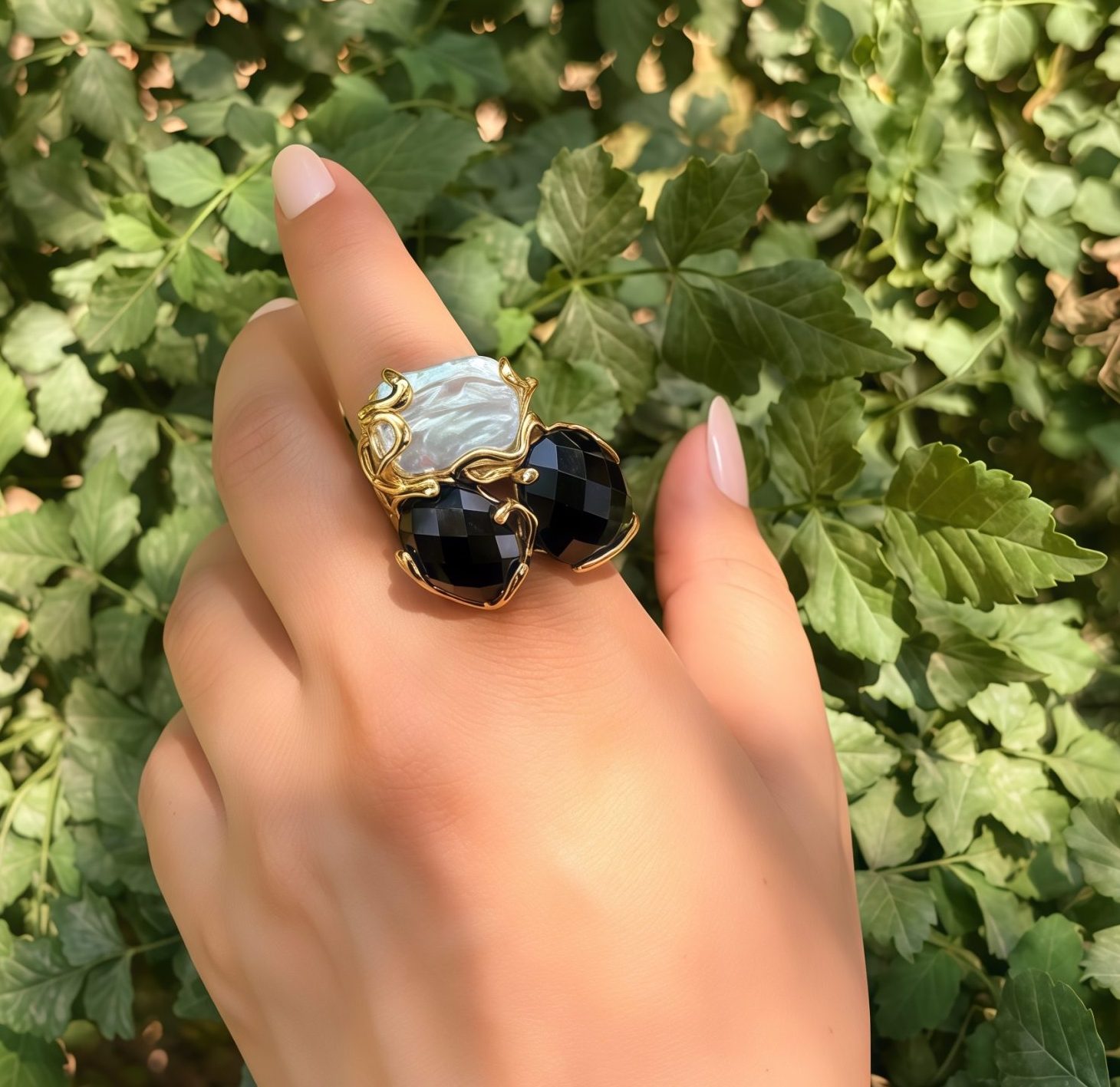 Obsidian Ring